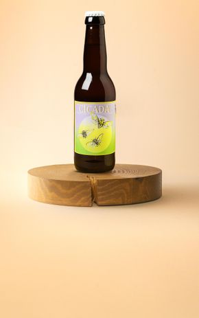 La Bière blonde Cicada "La Brasserie du Merle"
