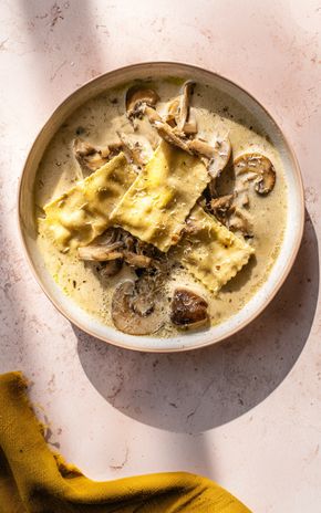 La Soupe de lasagne aux champignons