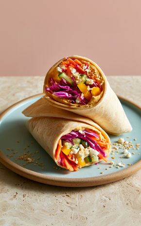 Le Crunchy Wrap au Houmous