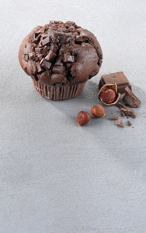 Le Muffin au chocolat et noisette