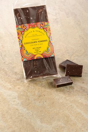 Le Chocolat noir sel de cyprus "Boella & Sorrisi"