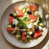 La Salade orzo, concombre, pastèque & feta