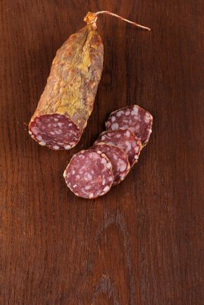 Le Saucisson sec  fumé