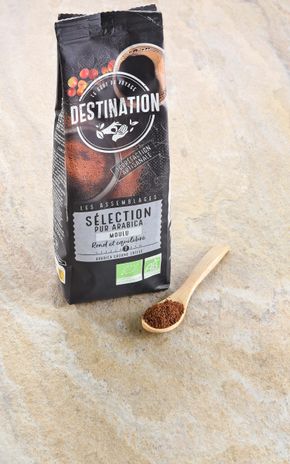 Le Café pur arabica moulu BIO