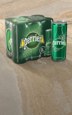 Le Pack d'eau minérale gazeuse "Perrier"