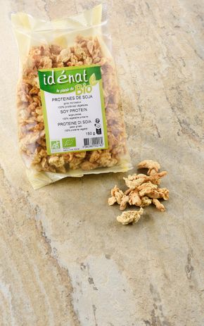 Les Protéines de soja en gros morceaux BIO