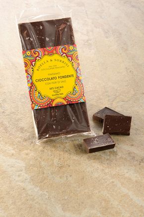 Le Chocolat noir sel de cyprus "Boella & Sorrisi"