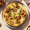 La Frittata aux champignons et au poulet