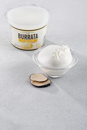 La Burrata des Pouilles à la truffe d'été