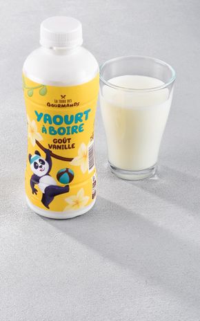 Le Yaourt à boire à la vanille