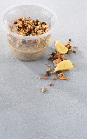 Le Porridge banane, sarrasin, chocolat