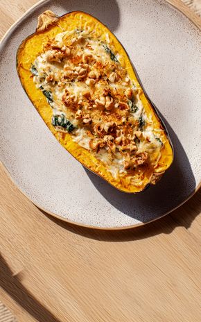La Courge spaghetti gratinée