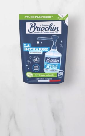 La Recharge de Liquide vaisselle au savon noir et algues marinés "Briochin"