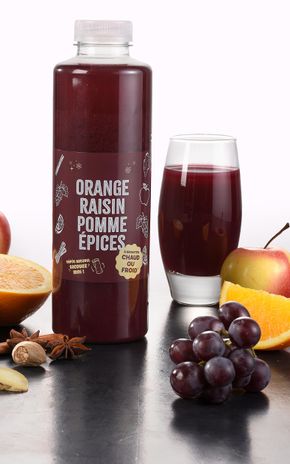 Le Jus de raisin et épices