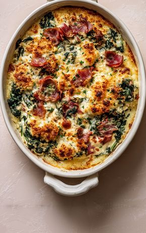 Le Gratin de blettes, chèvre et Bresaola