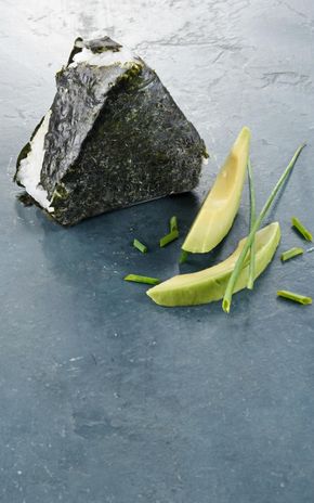 L'Onigiri avocat cream cheese et edamame