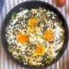 La Chakchouka épinards, poireaux, zaatar