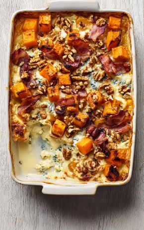 Le Gratin de butternut à la Fourme d’Ambert