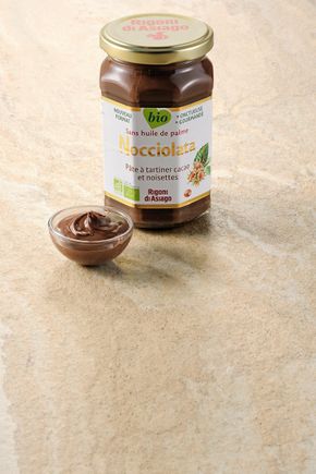 La Pâte à tartiner cacao et noisettes BIO "Nocciolata"