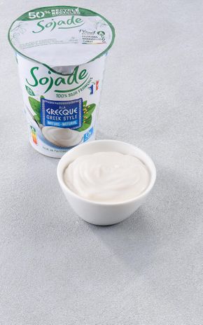 Le Yaourt soja à la grecque nature 0% BIO