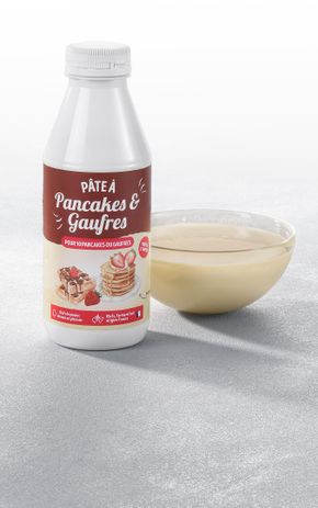 La Pâte à pancakes et gaufres