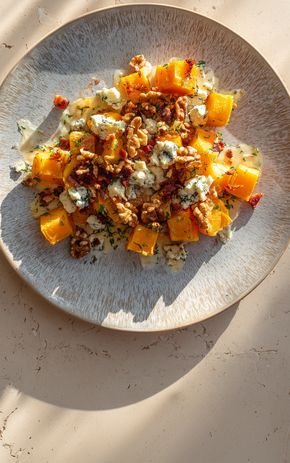 Le Gratin de butternut à la Fourme d’Ambert