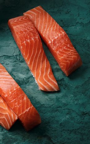 Les 2 Pavés de saumon d'élevage