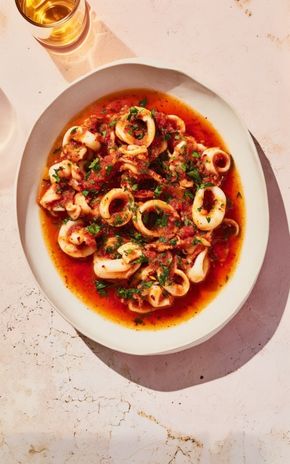 Les Calamars à la sicilienne