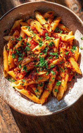 Les Pâtes à l'Arrabbiata