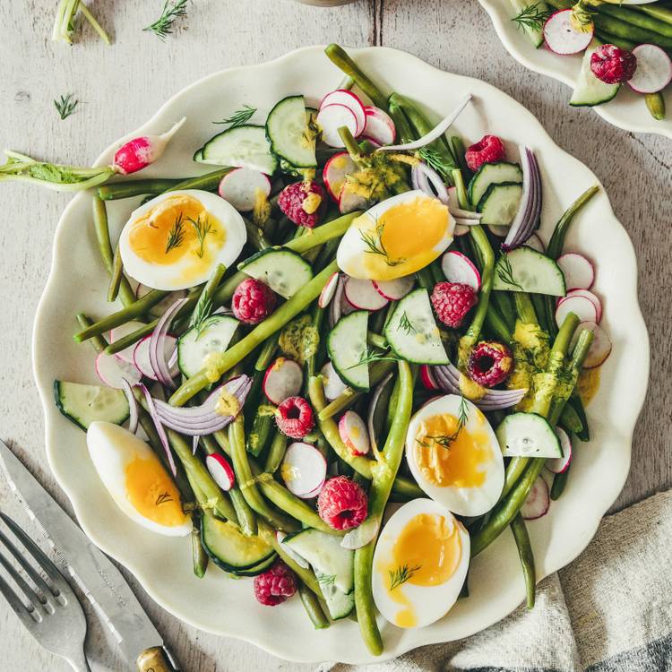 La Salade de haricots verts