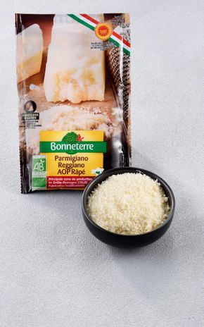 Le Parmesan râpé AOP BIO