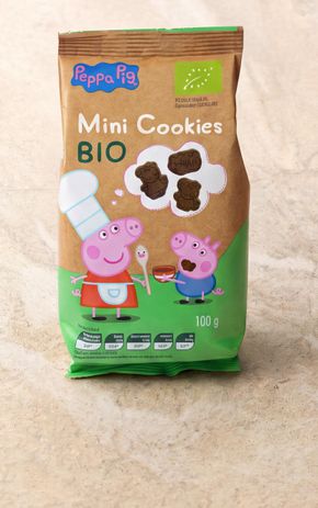 Les Mini cookies Pepa pig BIO